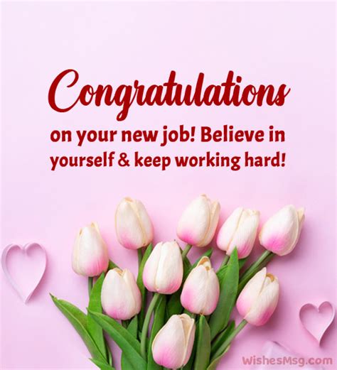 Best Wishes For New Job Congratulations Messages WishesMsg