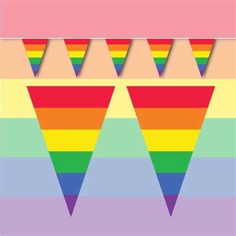 Pride Bunting And Flags Flags And Flagpoles