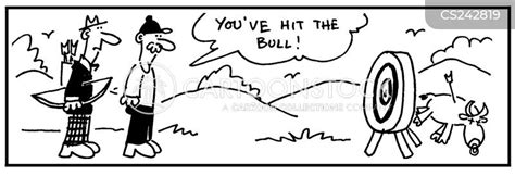 Bullseye Cartoons And Comics Funny Pictures From Cartoonstock