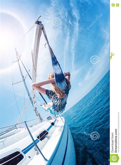 Relax On The Boat Stock Photo Image Of Vessel Line 76625746