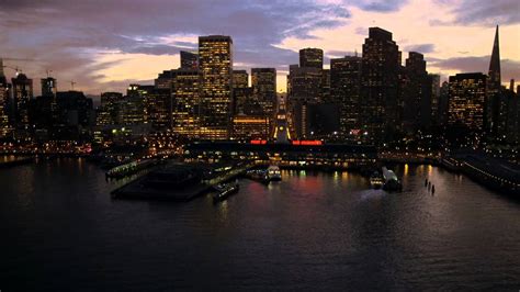 Apple Tv 4 Aerial Screensaver Port Of San Francisco Night