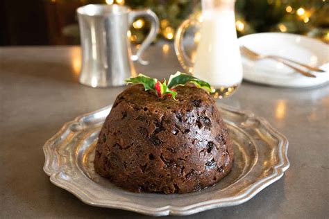 British Christmas Pudding With Brandy Sauce Culinary Ginger
