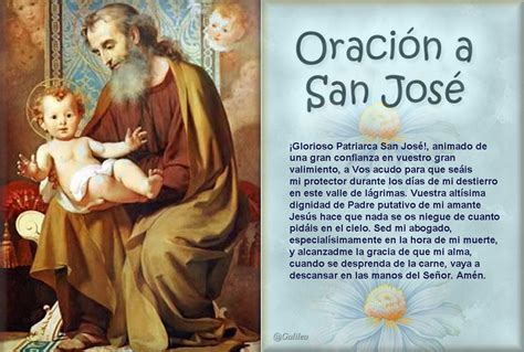 Oracion A San Jose Novena Novena A San Jose QFB