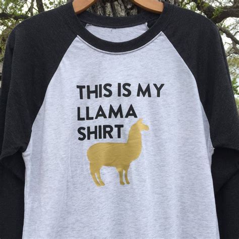 This Is My Llama Shirt Unisex Men Women And Youth I Love Llamas