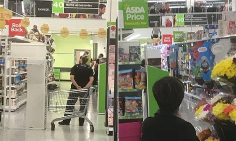Basildon Asda Suspected Shoplifter Has Four Hour Stand Off With Police