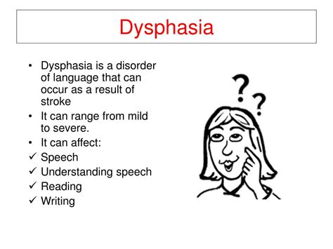 Ppt Dysphasia Powerpoint Presentation Free Download Id1384780
