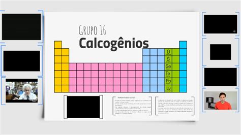 Grupo 16 Calcogênios By Pâmela Jarine Meira