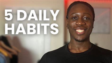 5 Habits That Will Change Your Life (Forever) - YouTube