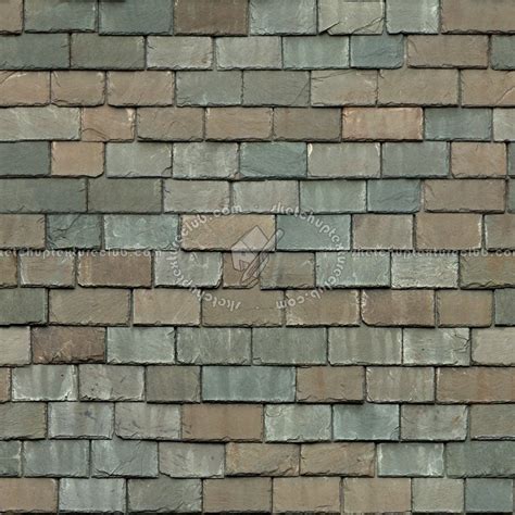 Slate Roofing Texture Seamless 04017