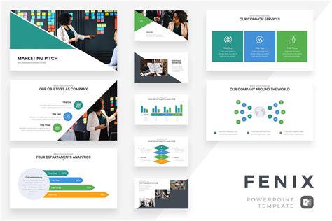 Fenix Marketing Pitch Powerpoint Template Slidequest