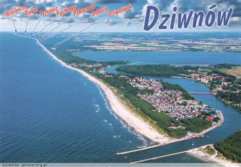 To pytanie prowokacyjne, ale naprawdę to świetne miejsce. Zdjęcia lotnicze, Dziwnów - zdjęcia