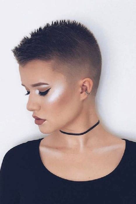 20 Exotic Buzz Cut Styles For Bold Women Hairstylecamp
