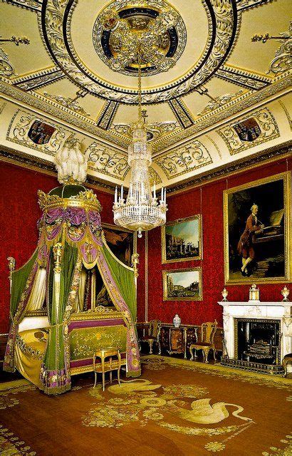 The Kings Bed Chamber In The State Apartments At Windsor Castle