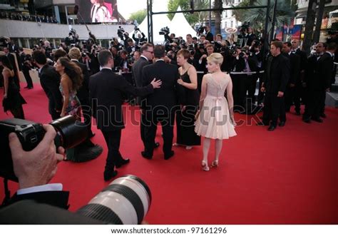 Actress Scarlett Johansson Screening Woody Allens Stock Photo 97161296