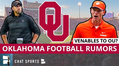 Oklahoma Football Rumors After Lincoln Rileys Exit Brent Venables The