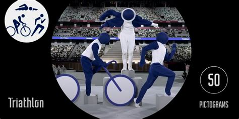 Tokyos Olympics Opening Ceremony Pictogram Performance The