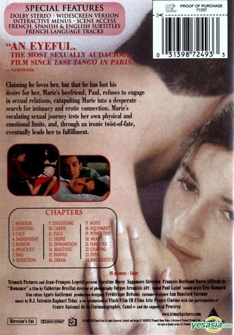 yesasia romance 1999 dvd us version dvd caroline ducey francois berleand trimark home