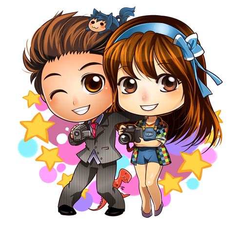Commission Chibi Couple 2 By Ernz1318 On Deviantart