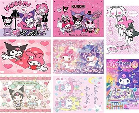 Shop Kuromi And My Melody Posters Manga Decor At Artsy Sister Art