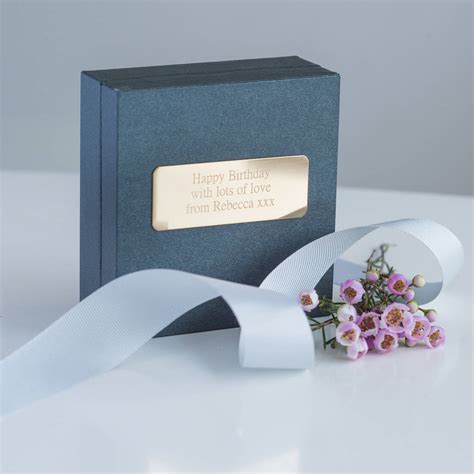 Get up close and personal with these impeccable curated gift boxes and turn your gifting skills up a notch. Personalised Jewellery Gift Box By Oh So Cherished ...