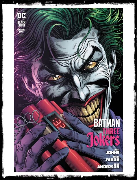 Batman Three Jokers 1 Jason Fabok Joker Bomb Cover 2020 Nm