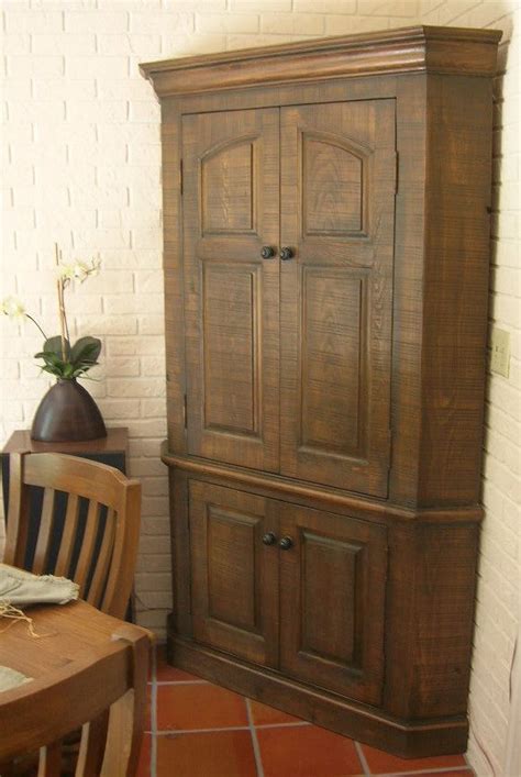 Shop the finest authentic rustic furniture, mexican furniture, talavera tile and pottery, mexican tin mirrors, and more. rustic corner cabinet | Rustic corner cabinet, Home decor, Decor