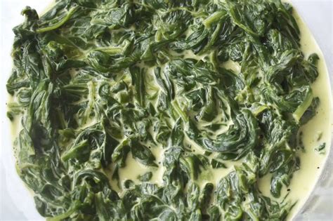 Easy Creamed Spinach Recipe MakeBetterFood Com