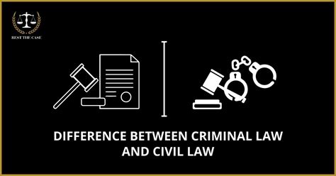 Criminal Law And Civil Law Know The Difference