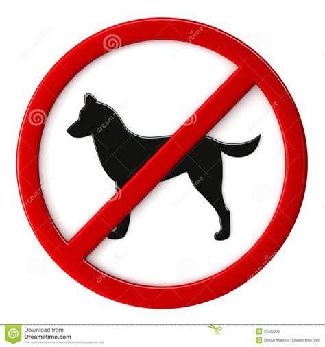Where the sidewalk ends 7. Dogs not allowed stock illustration. Illustration of dogs ...