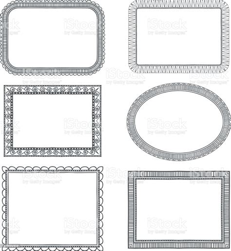 Frame Drawings Vektorgrafik Och Fler Bilder På Abstrakt Abstrakt