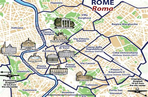 Cartina Turistica Roma Cartina