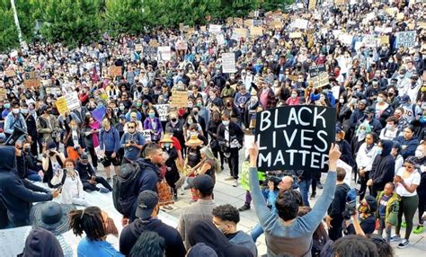 Thousands Of Peaceful Protesters Gather In Vancouver To Speak Out Against Racism Photos