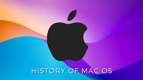 History Of Mac Operating System Part One Osstory 2022