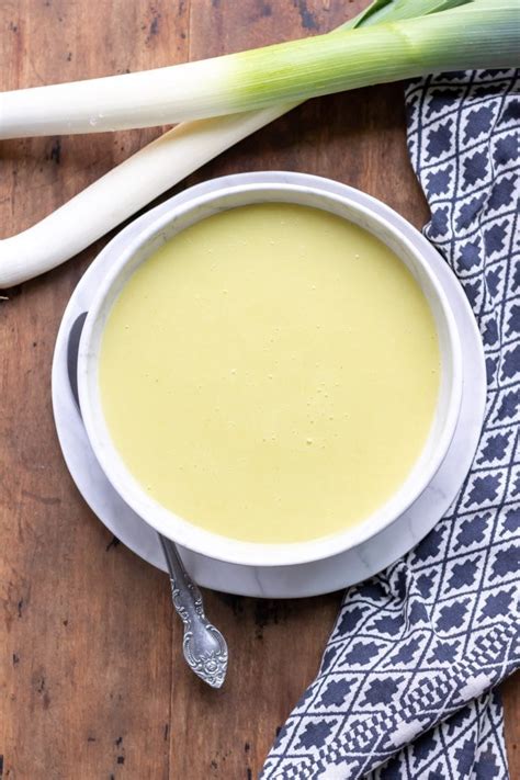Easy Creamy Potato Leek Soup Veggie Desserts