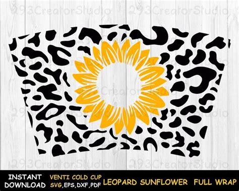 Free Free 322 Leopard Print Sunflower Svg SVG PNG EPS DXF File