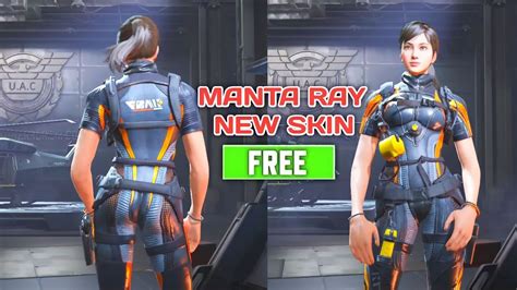 🤯 Season 6 Free New Manta Ray Summer Sunset Character Skin Cod Mobile 2023 Youtube