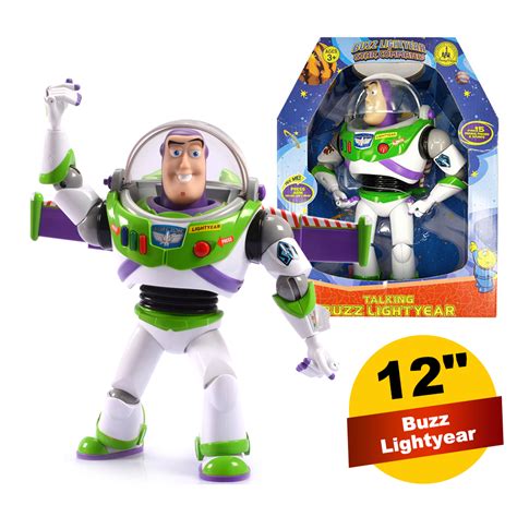 12 Toy Story Buzz Lightyear Ultimate Talking Action Figure Toy W 15
