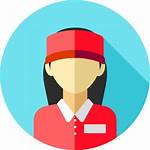 Icon Cashier User Job Social Profile Icons