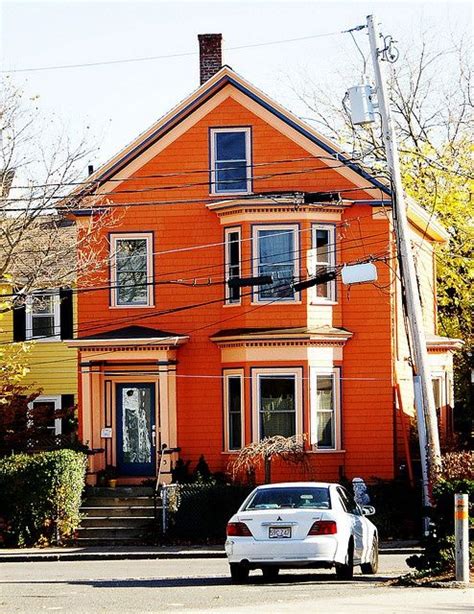 Pin By Wilma Hamill On My Favorite Color Is Orange Orange House