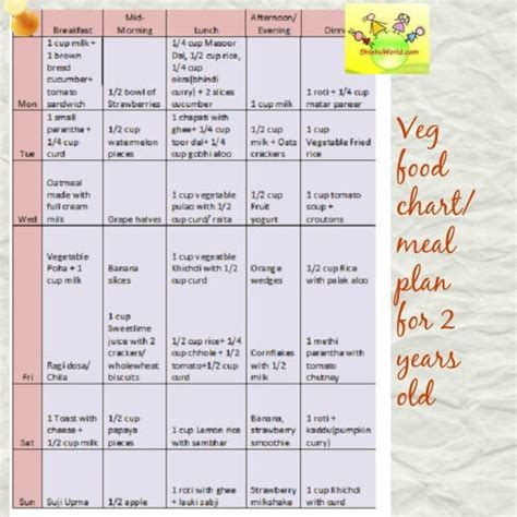 Balanced Diet Chart For 12 Year Old Child Pdf Chart Walls