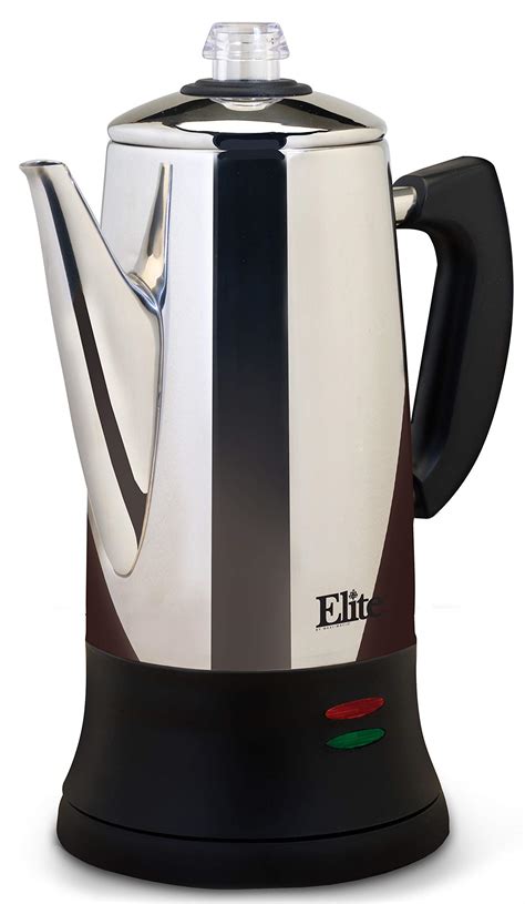 We did not find results for: Elite 12 Cup Percolator Automatic Electric Tea Coffee Maker Pot Stainless Steel | eBay