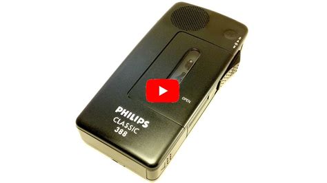 Philips Classic 388 Pocket Memo Lfh 388 Lfh0388 Mini Cassette Voice