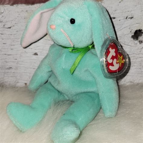 Ty Toys Vintage 996 Ty Beanie Baby Hippity The Rare Rabbit Mint