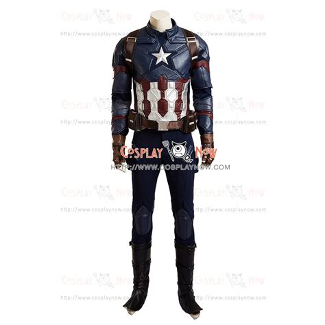 Captain America Steve Rogers Costume For Captain America Civil War