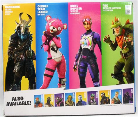 Fortnite 11cm tall action figures pack random character/pack cake toppers. Fortnite - Jazwares - Squad Mode 4-pack - 4" scale action ...