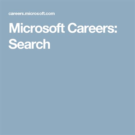Microsoft Careers Search Companies Hiring Writing Jobs Career