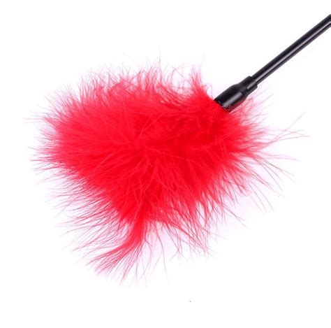 1x Feather Tickler Foreplay Tease Tactile Tool Kinky Naughty Fancy Sex Aid Toy E Ebay