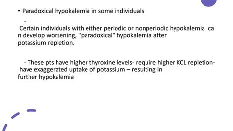 Approach To Hypokalemia Evaluation And Management Of Hypokalemia