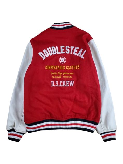 Vintage Vintage Varsity Jacket Double Steal Grailed