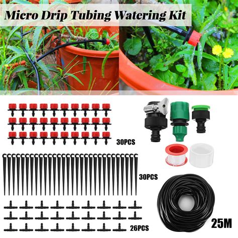 25m Automatic Self Watering Kits Flowers Micro Drip Irrigation System